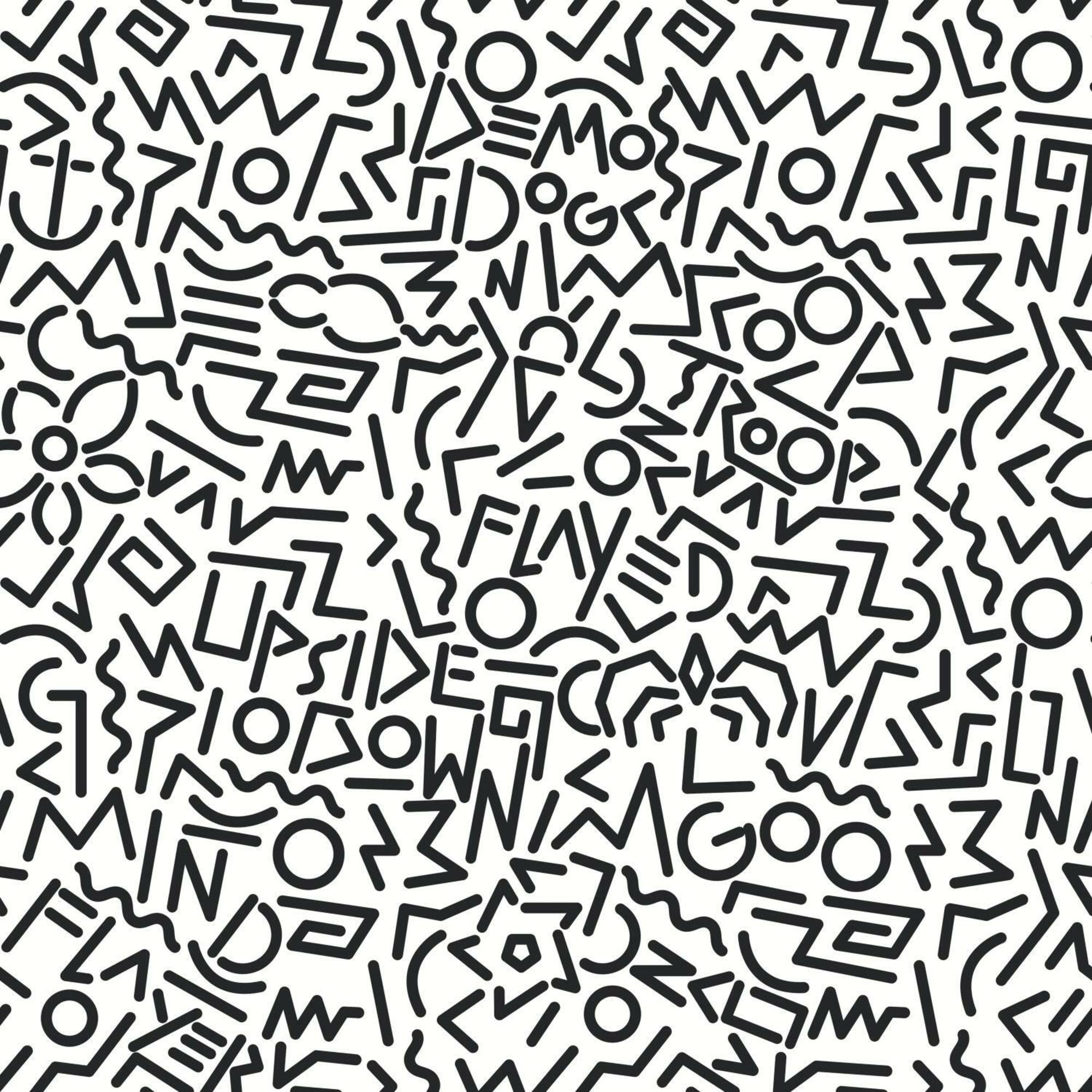 RoomMates Stranger Things Doodles Peel & Stick Wallpaper